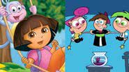Imagem promocional de Dora, a Aventureira e Padrinhos Mágicos - Divulgação/Nickelodeon
