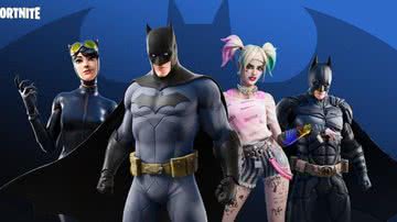 Skins de Batman no Fortnite - Divulgação/Epic Games