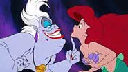 Cena de Úrsula e Ariel em A Pequena Sereia (1989) - Divulgação/Disney