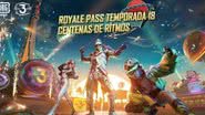 Imagem promocional do Royale Pass 18 "Mil Ritmos" - Divulgação/PUBG MOBILE
