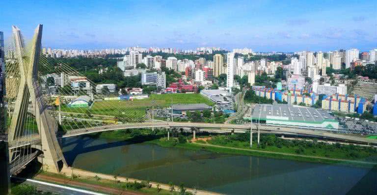 Imagem aérea da cidade de São Paulo - Pixabay