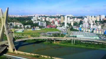 Imagem aérea da cidade de São Paulo - Pixabay