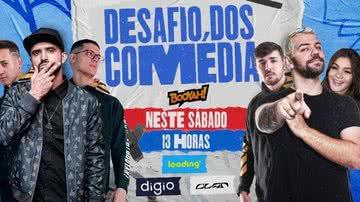 Imagem promocional do Desafio dos Comédia da BOOYAH! - Divulgação/Garena