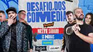 Imagem promocional do Desafio dos Comédia da BOOYAH! - Divulgação/Garena