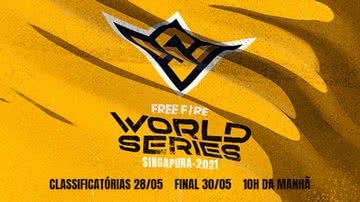 Imagem promocional do Free Fire World Series 2021 Singapura - Divulgação/Garena