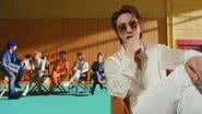 BTS durante o clipe de 'Butter' - Divulgação/BigHit Music