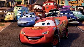 Imagem promocional da animação Carros (2006) - Divulgação/Pixar