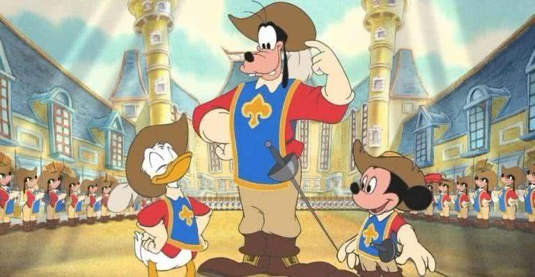 Cena do Filme Mickey, Donald e Pateta em: Os Três Mosqueteiros (2003) - Divulgação/Disney