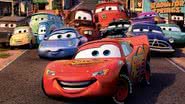 Imagem promocional da animação Carros (2006) - Divulgação/Pixar