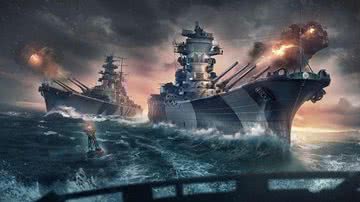 Imagem promocional de World of Warships - Divulgação/Wargaming