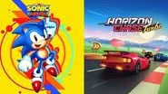 Imagem promocional de Sonic Mania e Horizon Chase Turbo - Divulgação/SEGA/Aquiris Game Studio