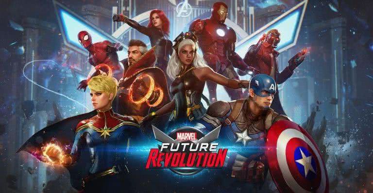 Imagem promocional do Marvel Future Revolution - Divulgação/Netmarble Corp