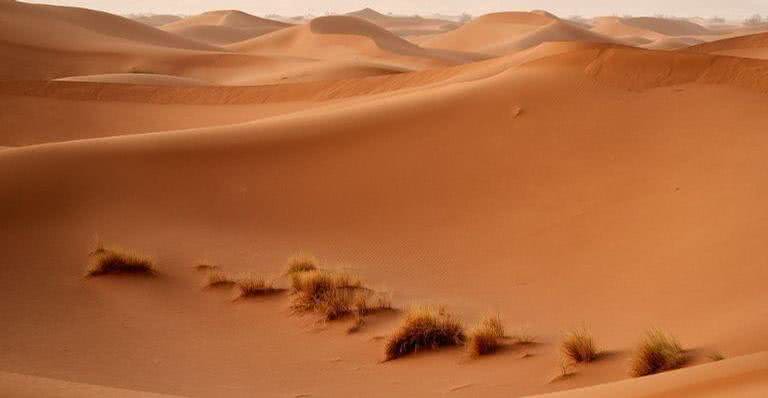 Dunas de areia em um deserto - Pixabay