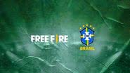 Imagem promocional da colaboração entre Free Fire e a CBF - Divulgação/Garena