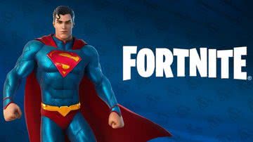 Imagem promocional da skin do Superman no Fortnite - Divulgação/Epic Games