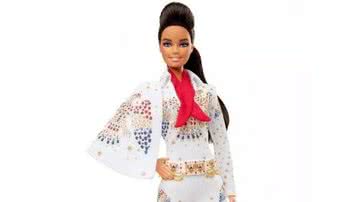 Imagem promocional da boneca Elvis Presley Barbie® Doll - Divulgação/Mattel