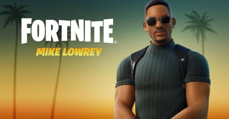 Fortnite: Will Smith chega ao jogo como Mike Lowrey, de Bad Boys, e traz novos itens - Divulgação