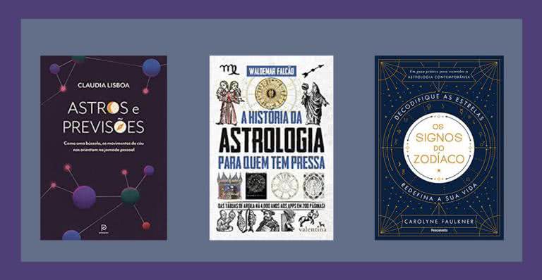 Confira livros para saber mais sobre astrologia - Reprodução/Amazon