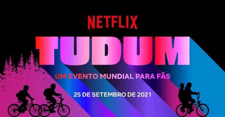 Logo oficial do evento "TUDUM: Um evento mundial Netflix para fãs" - Divulgação/Netflix