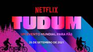 Logo oficial do evento "TUDUM: Um evento mundial Netflix para fãs" - Divulgação/Netflix