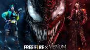 Free Fire terá evento temático com o filme 'Venom: Tempo de Carnificina' - Divulgação