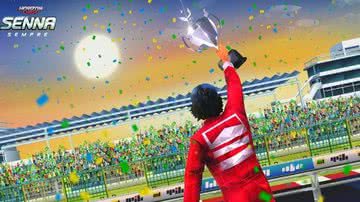 Imagem promocional da expansão "Senna Sempre" - Divulgação/Sony Interactive Entertainment