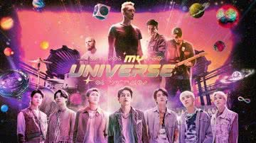 BTS e Coldplay para a música "My Universe" - Divulgação