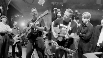 Em bastidores, Coldplay e BTS cantam 'My Universe' juntos - Reprodução/Youtube