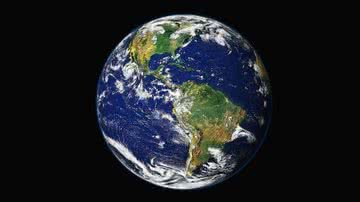 Planeta Terra visto do espaço - Pixabay