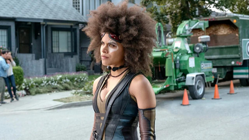 Zazie Beets como Dominó em 'Deadpool 2' - Reprodução/ Marvel Studios