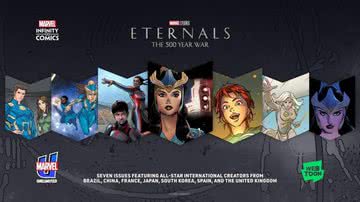 Eternos: A Guerra dos 500 Anos - Divulgação/ Marvel