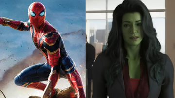Homem-Aranha e Mulher-Hulk - Divulgação/Sony Pictures/Marvel StudiosYoutube/Marvel Brasil