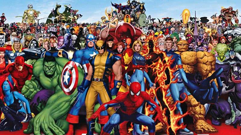 Personagens Marvel em imagem promocional - Divulgação/ Marvel