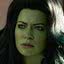 Tatiana Maslany como Jennifer Walters em “Mulher-Hulk: Defensora de Heróis”