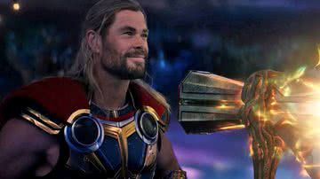 Thor em cena de “Thor: Amor e Trovão” - Divulgação/ Marvel Studios