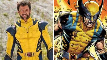 Hugh Jackman nos bastidores de 'Deadpool 3' e Wolverine nos quadrinhos - Divulgacão/ Marvel Studios/ Marvel Comics