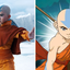 Aang de "Avatar: O Último Mestre do Ar" e “Avatar: A Lenda de Aang”