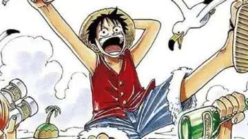Luffy no mangá de One Piece - Divulgação/ Panini