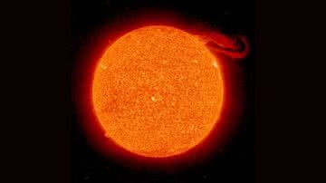 O Sol visto do espaço - Wikimedia Commons