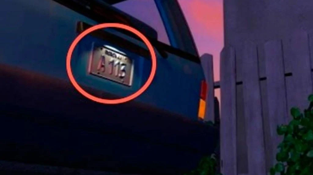 Código A113, visto em “Toy Story 2”