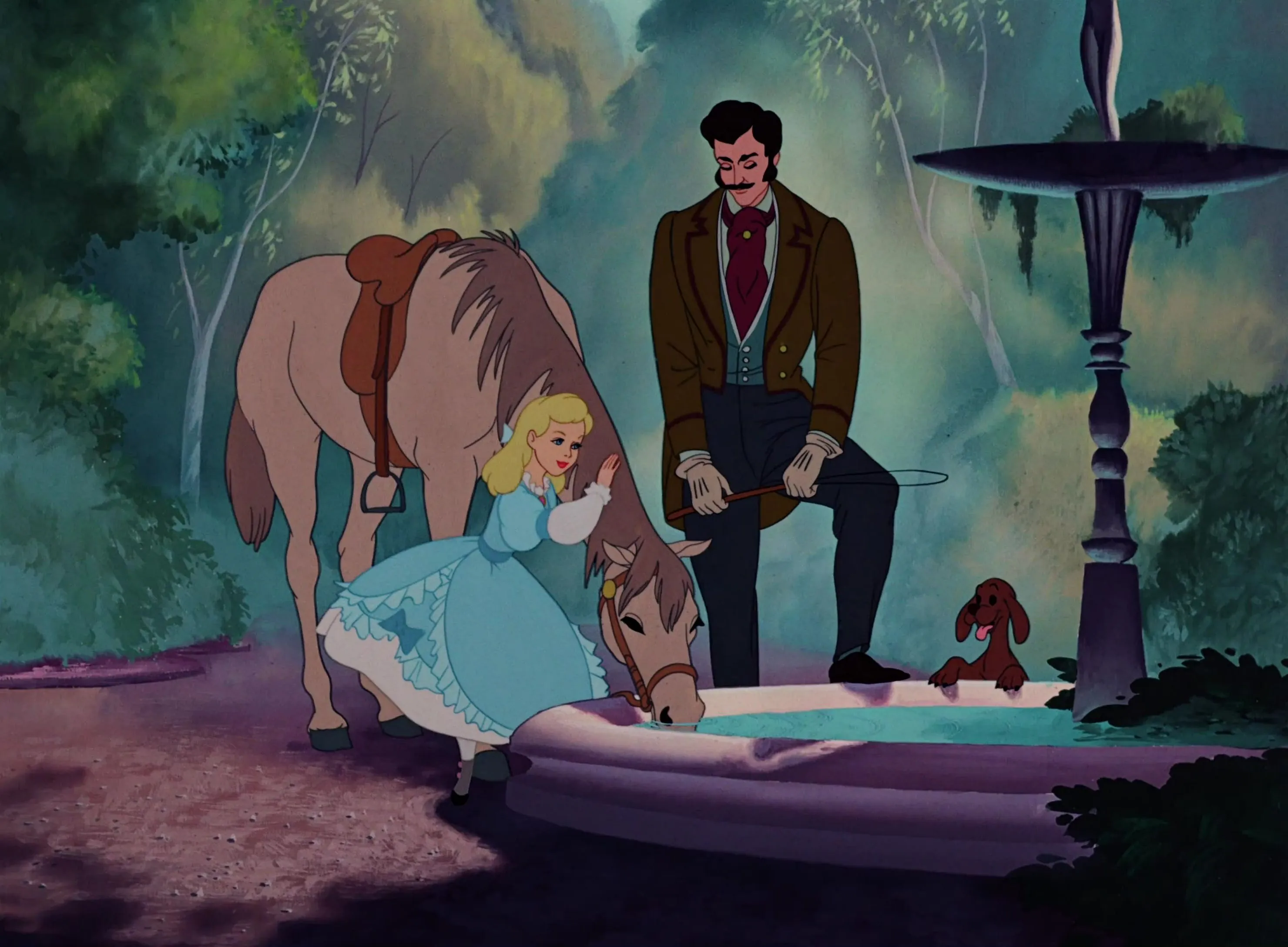 Cena da animação 'Cinderela' (1950)