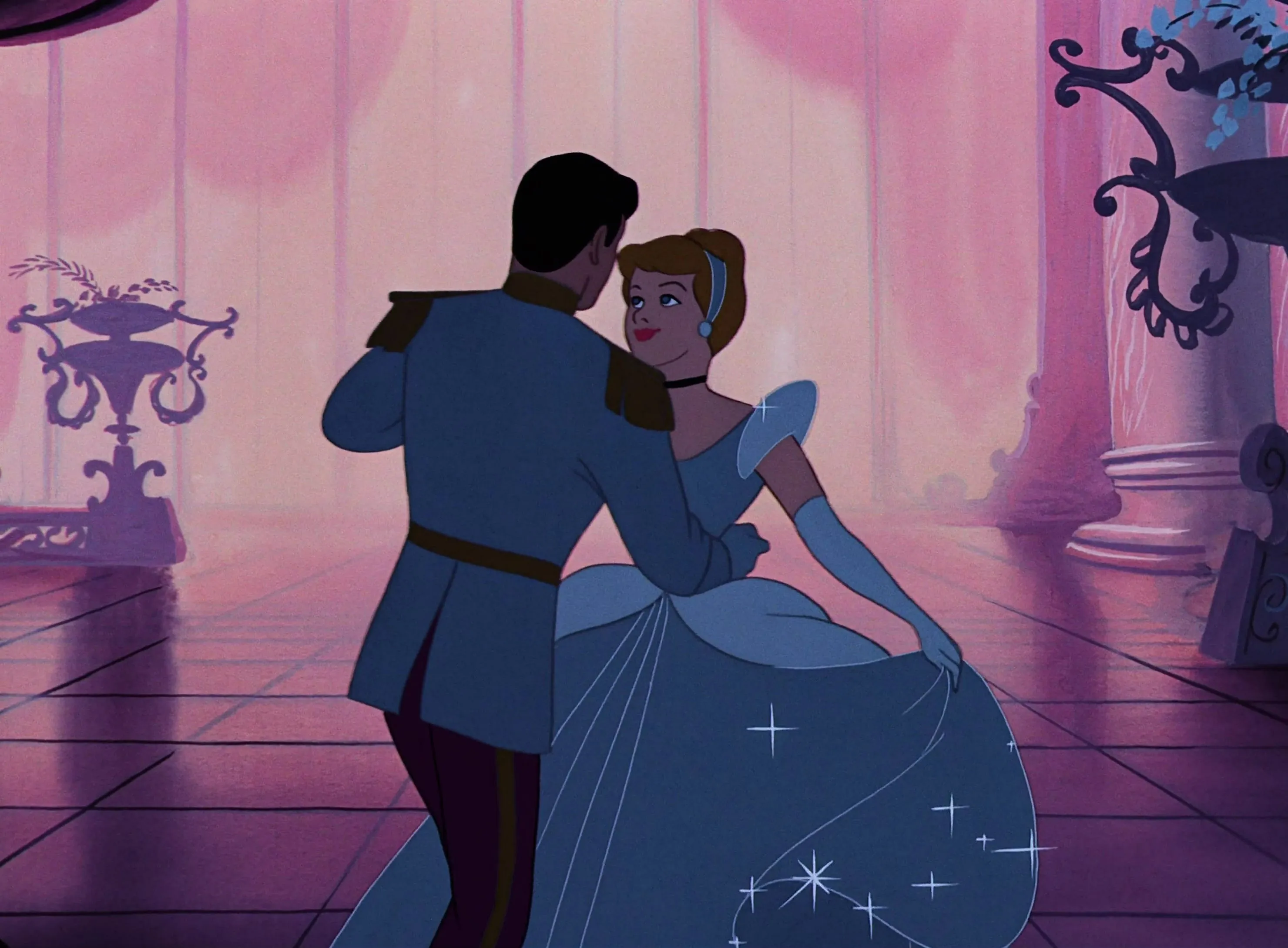 Cena da animação 'Cinderela' (1950)