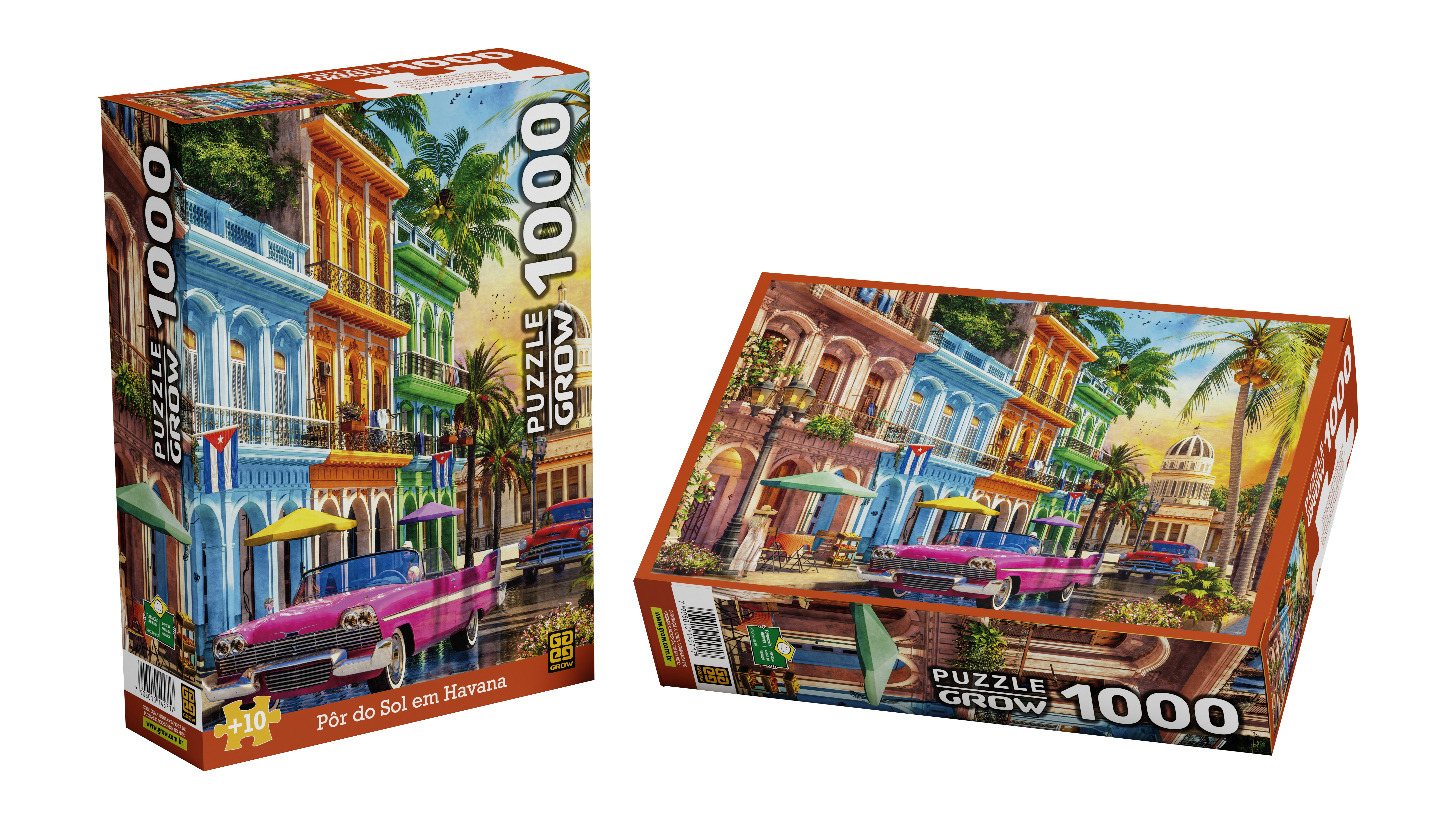 Puzzle 1000 - Pôr do Sol em Havana