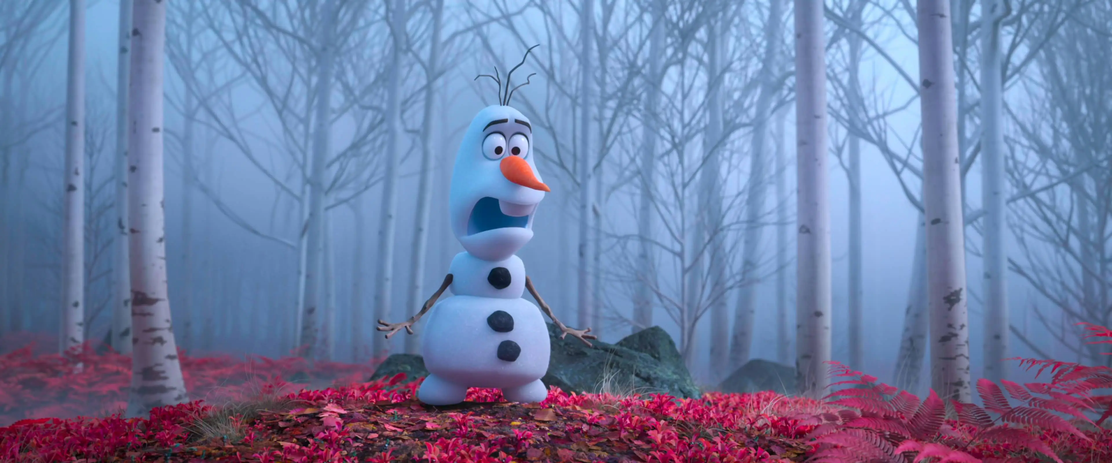 Cena da animação 'Frozen II' (2019)
