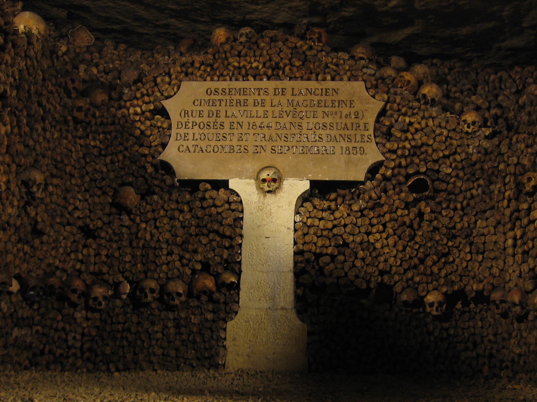 capela de ossos em Paris
