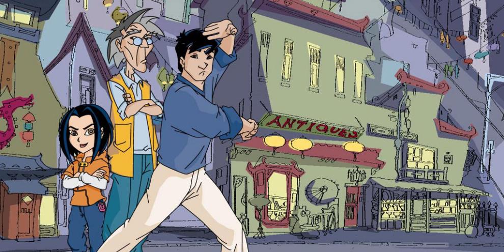 Personagens do desenho animado As Aventuras de Jackie Chan