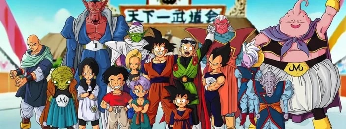 Personagens do desenho animado Dragon Ball Z
