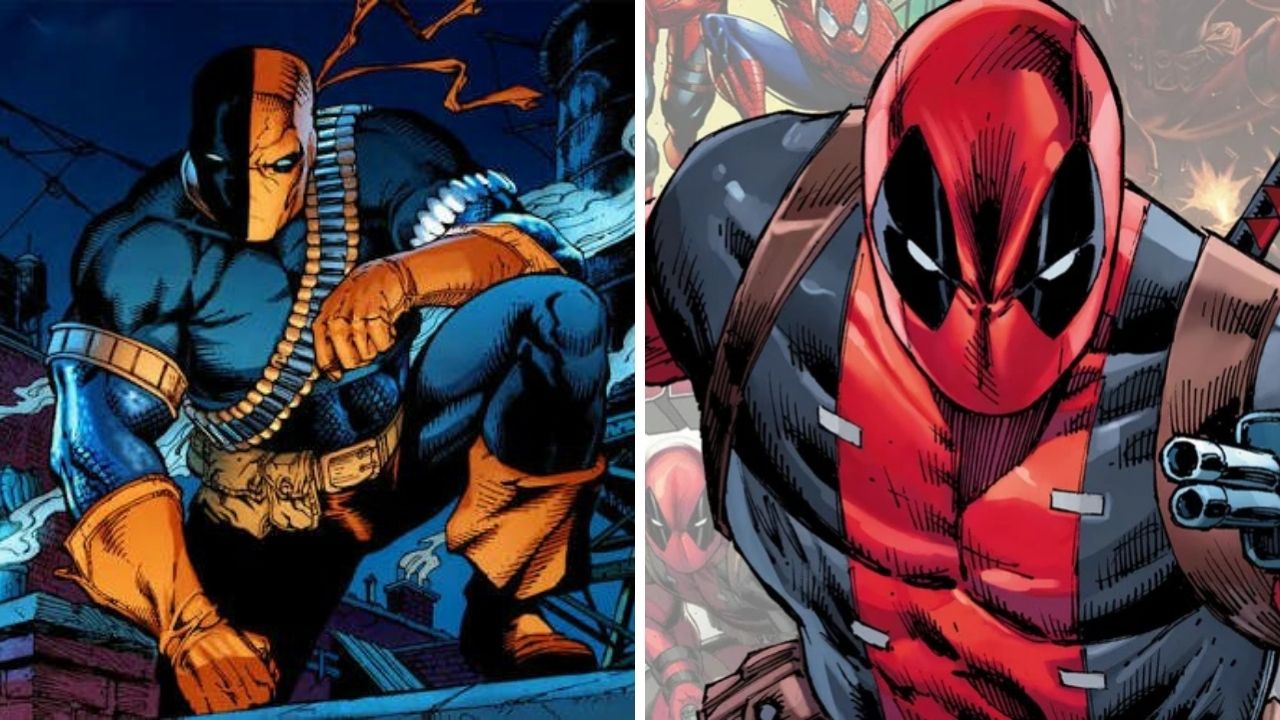 Exterminador (DC) e Deadpool (Marvel)
