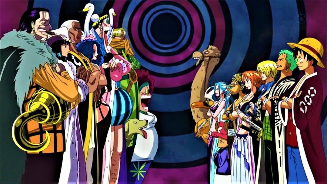 Imagem promocional da saga Alabasta de One Piece