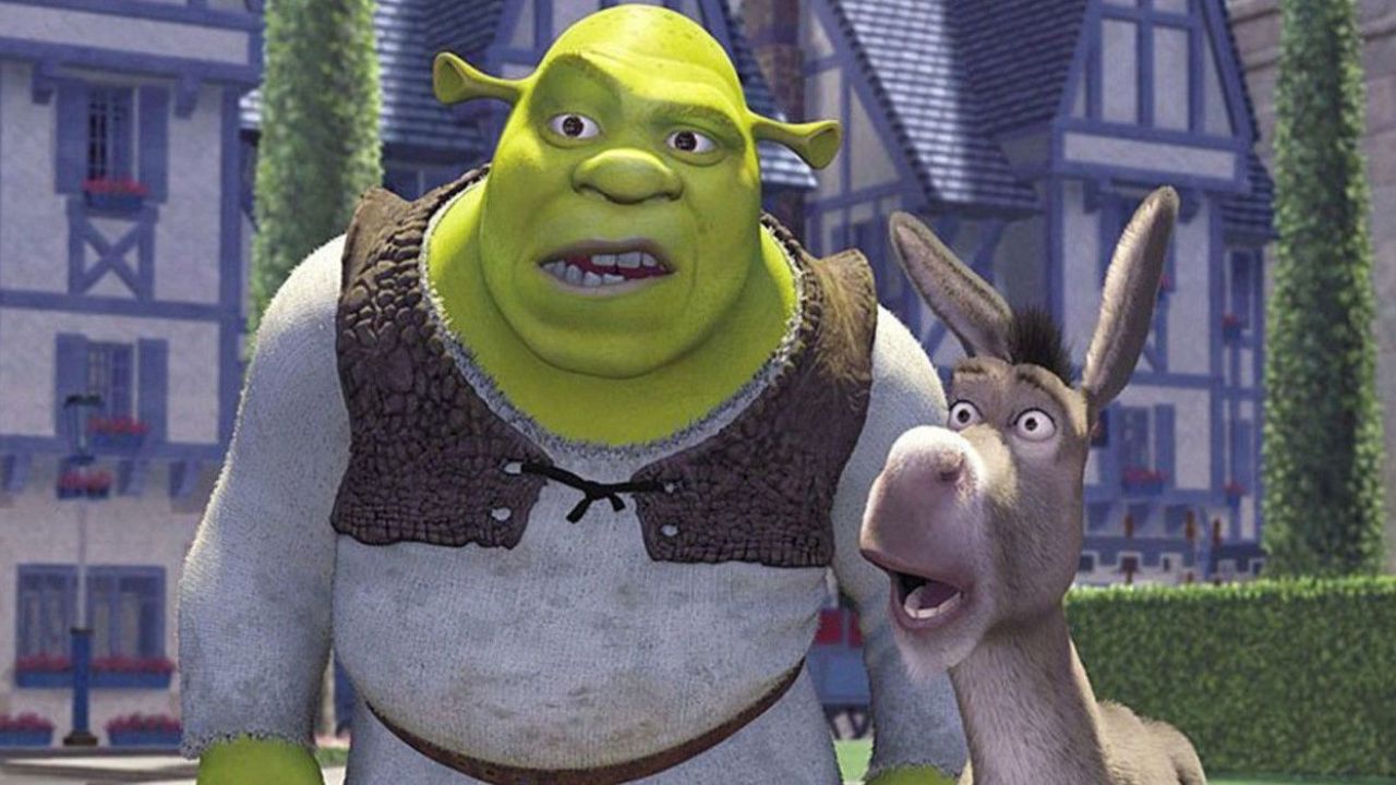 Shrek e Burro se conhecem.#SherkParaSempre #TrechosDeSéries #TrechosDe